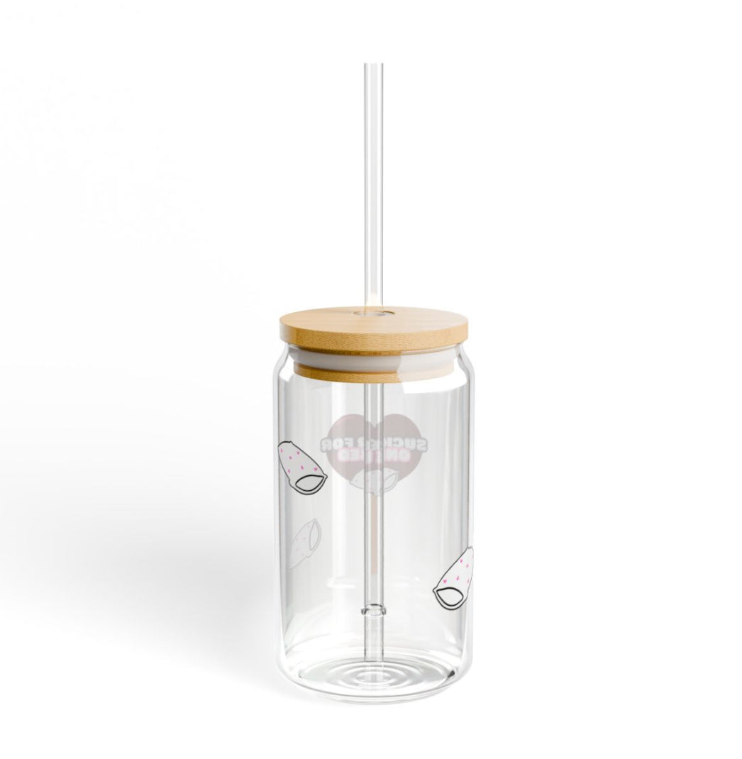 Sucker for One Bed 16oz. Glass Cup