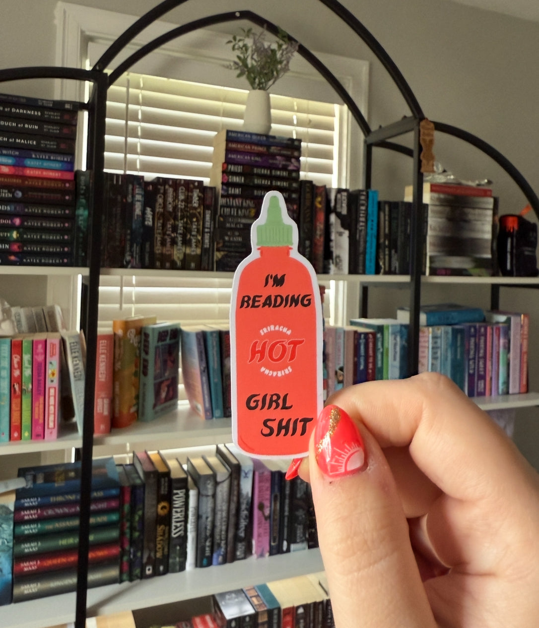 Reading Hot Girl Sh*t Stickers