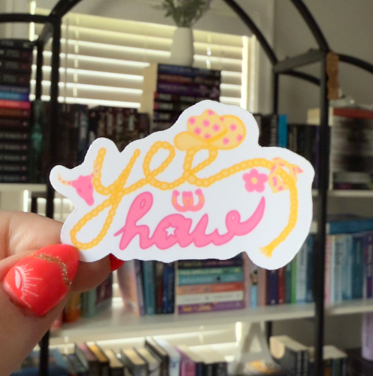 Strawberry Lemonade Cowgirl Stickers