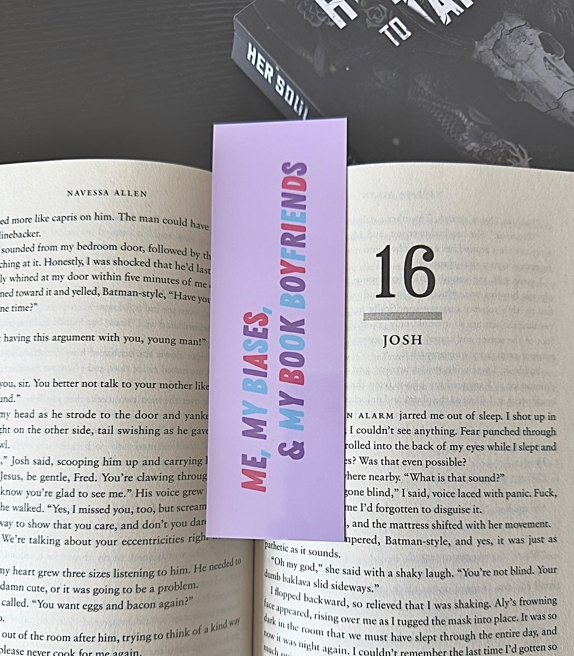 ME, MY BIASES, & MY BOOK BOYFRIENDS Bookmark