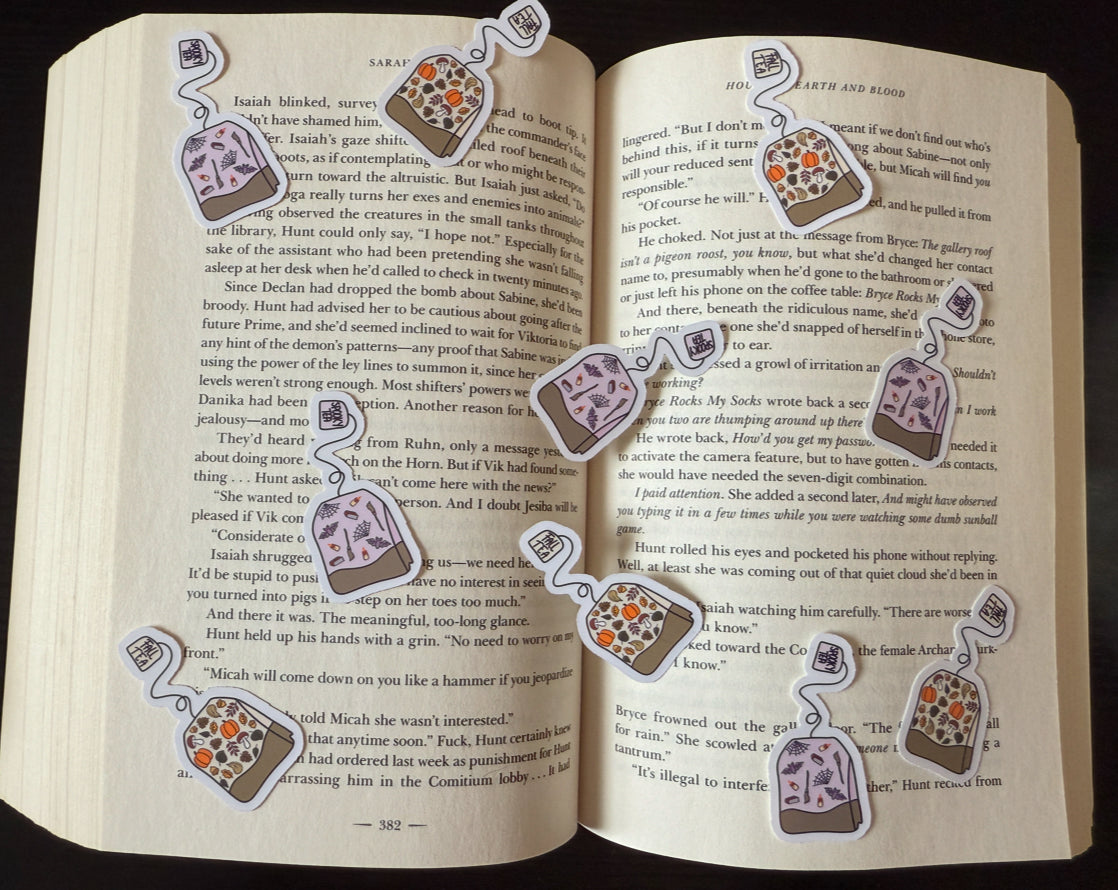 GOING BATS Tea Sticker