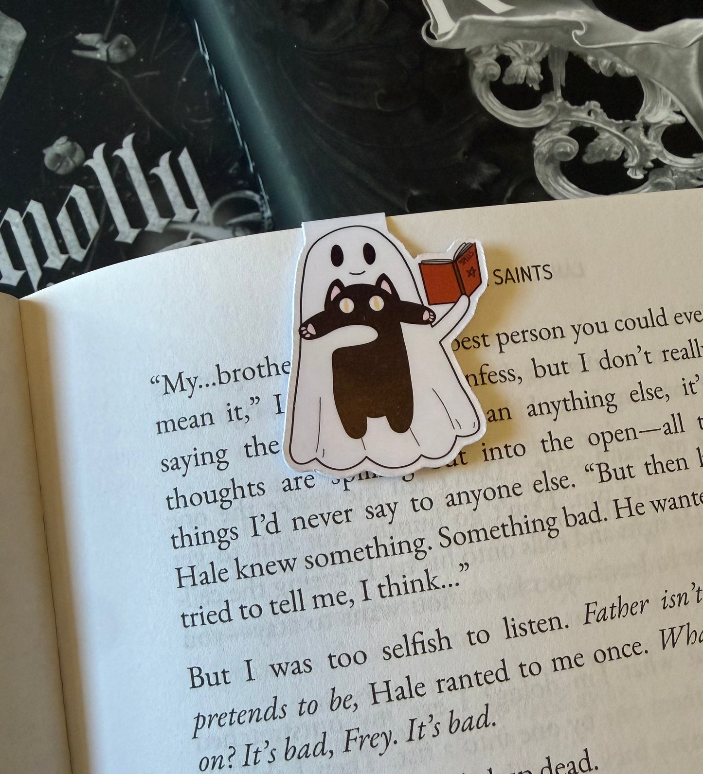 Bookish Ghoul Magnetic Bookmark