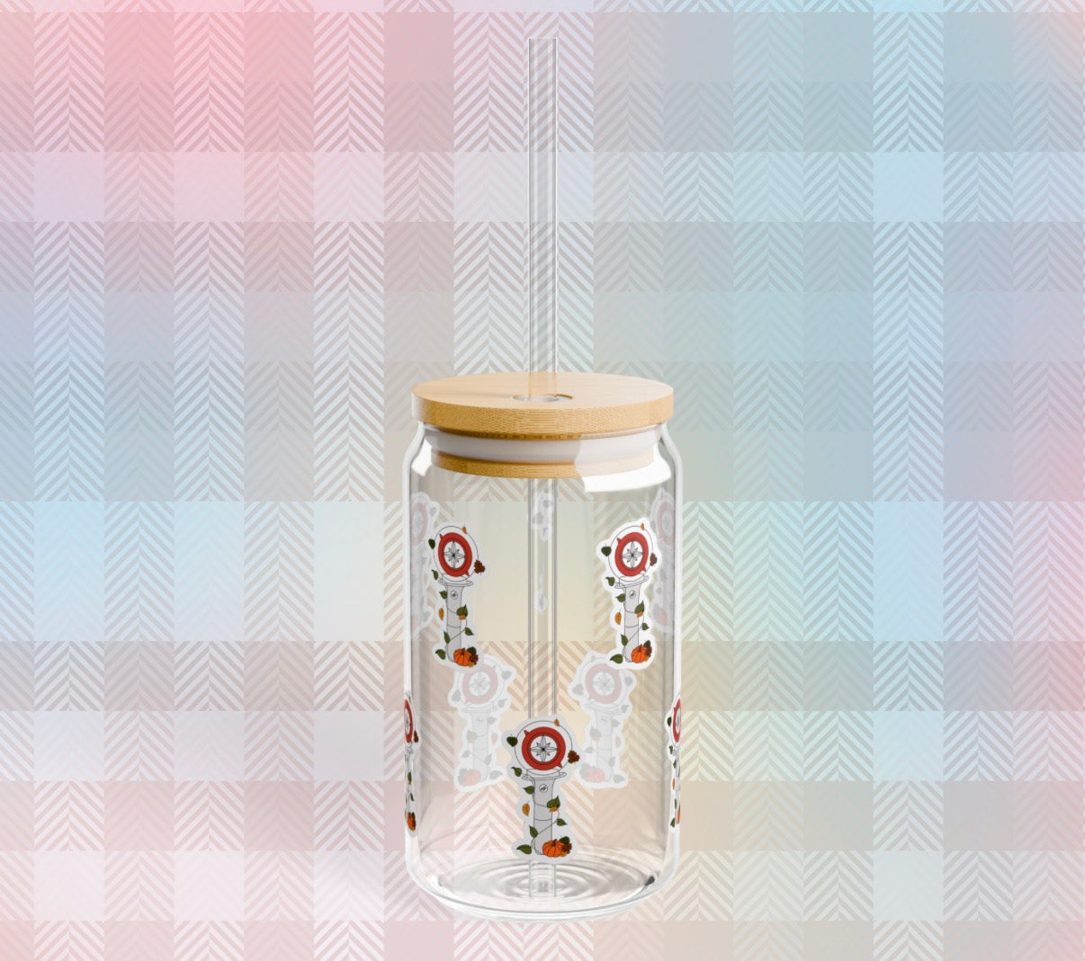 Fall Nachimbong 16oz. Glass Cup