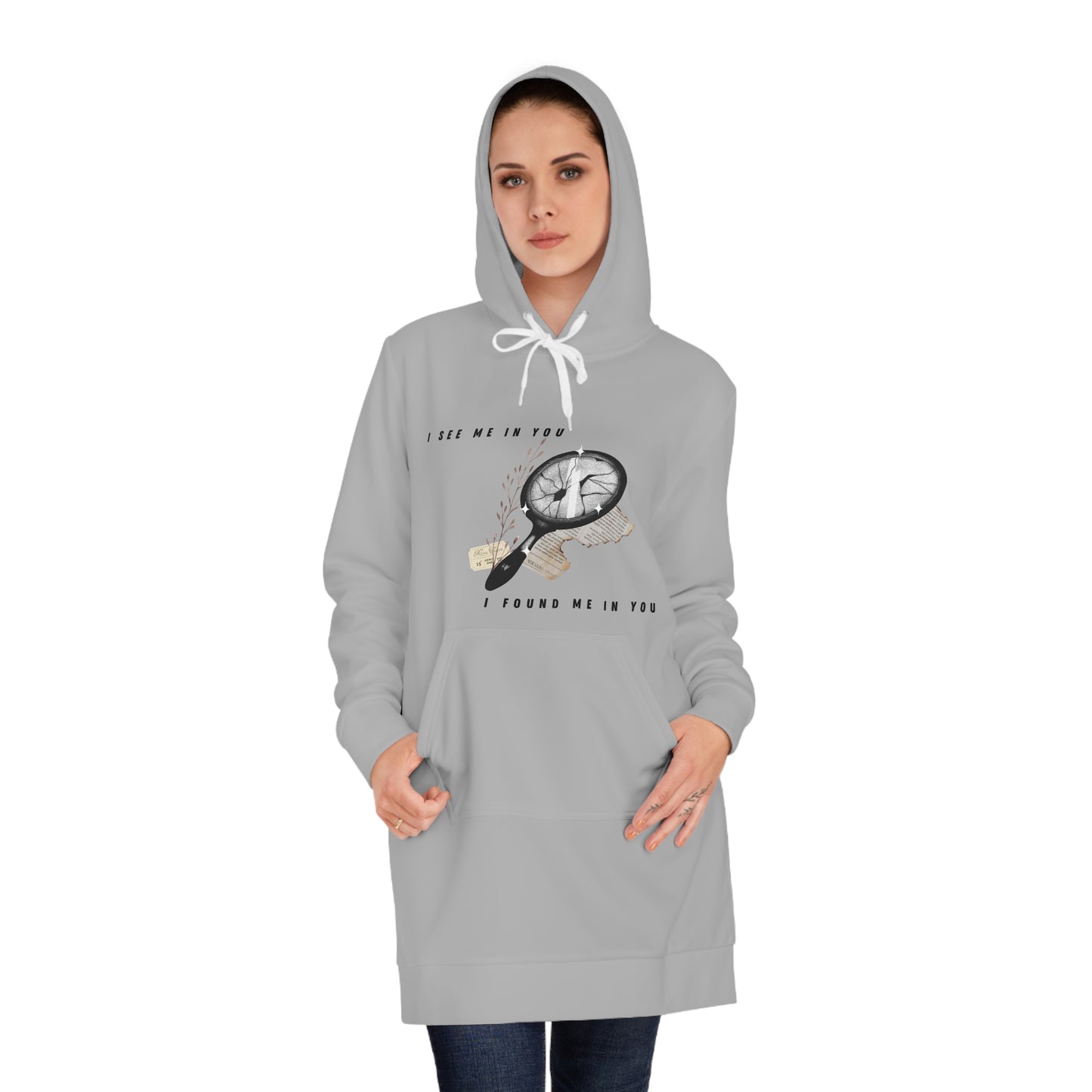 I AM YOU Hoodie Dress