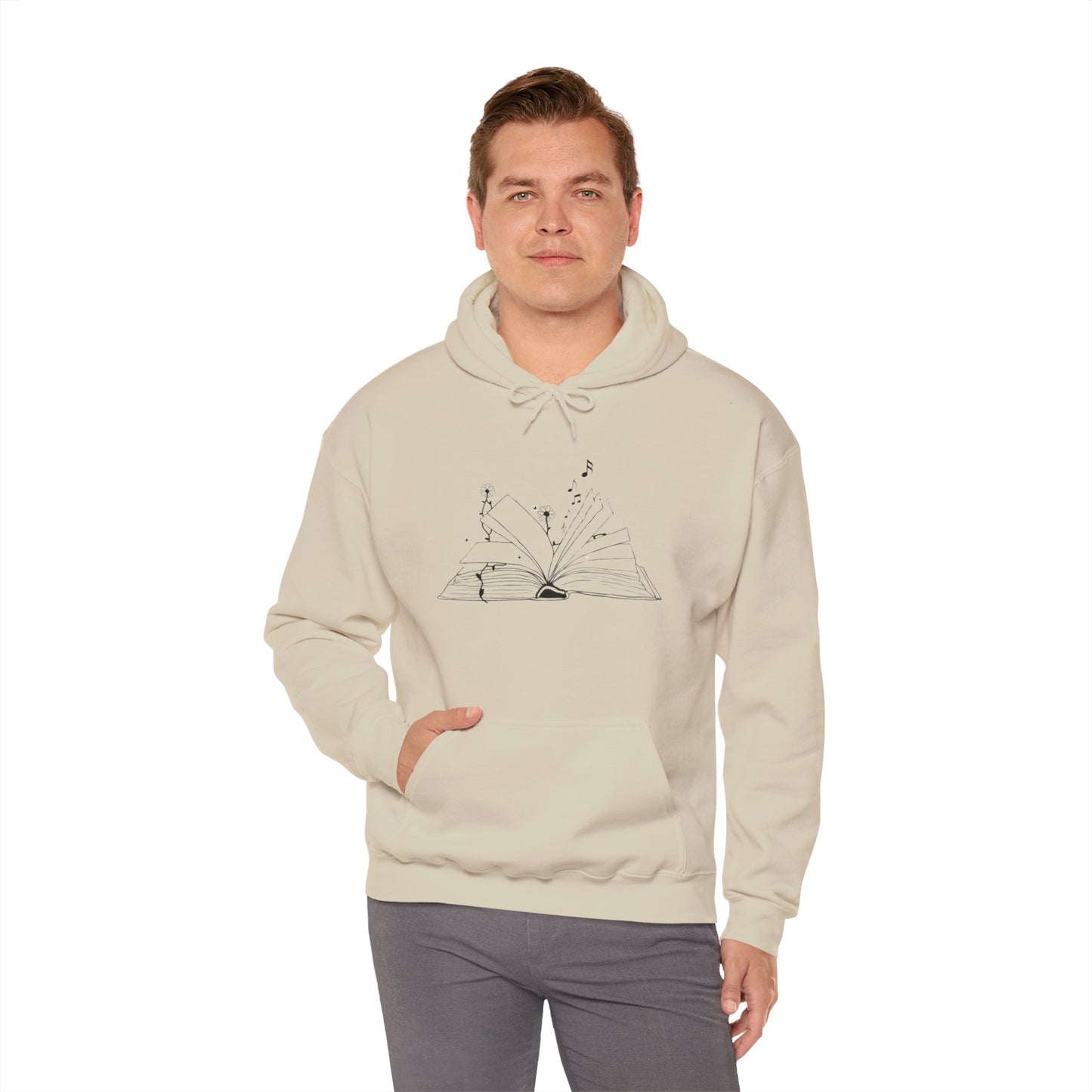 OPEN BOOK Hooded Sweatshirt