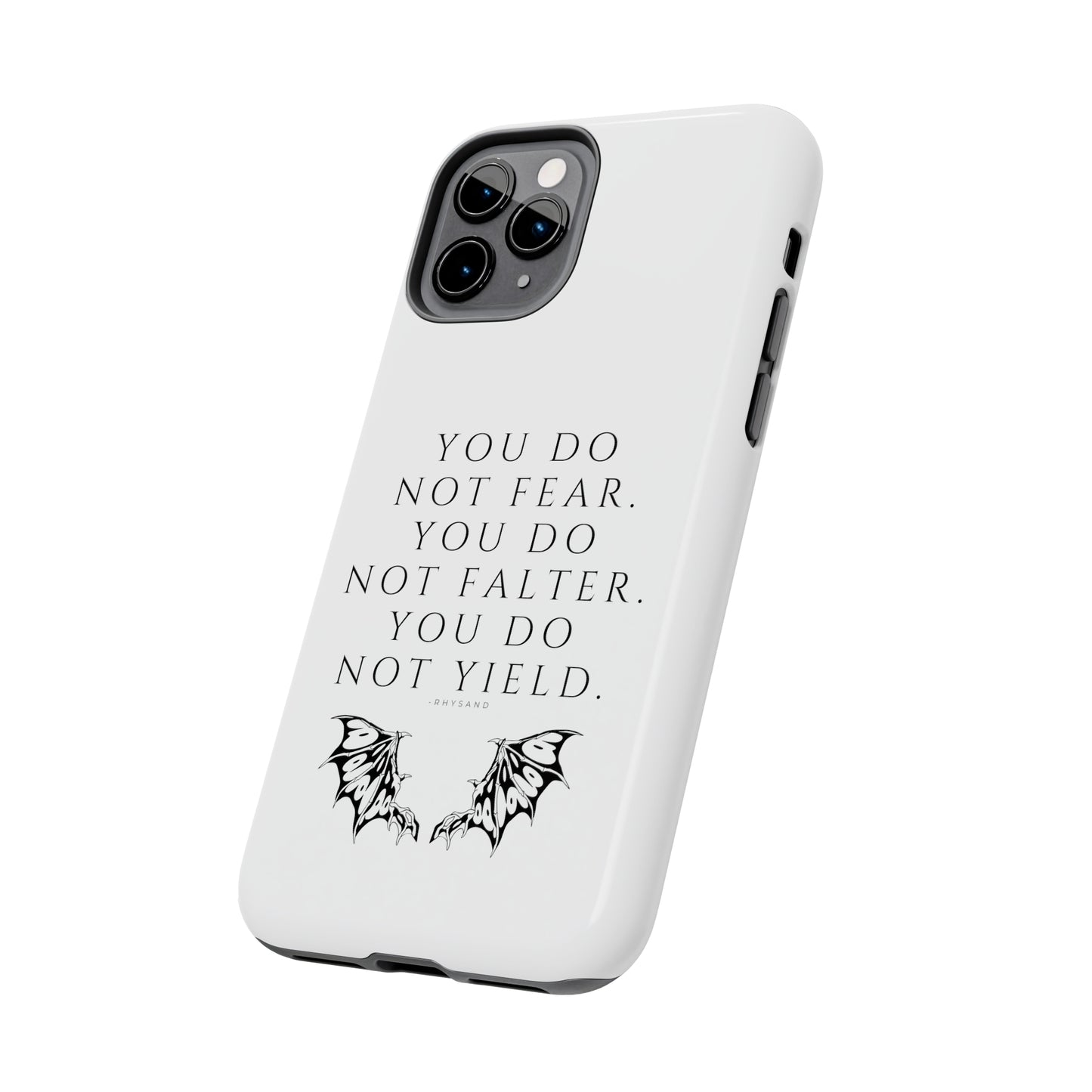 FEAR, FALTER, YIELD Tough Phone Cases