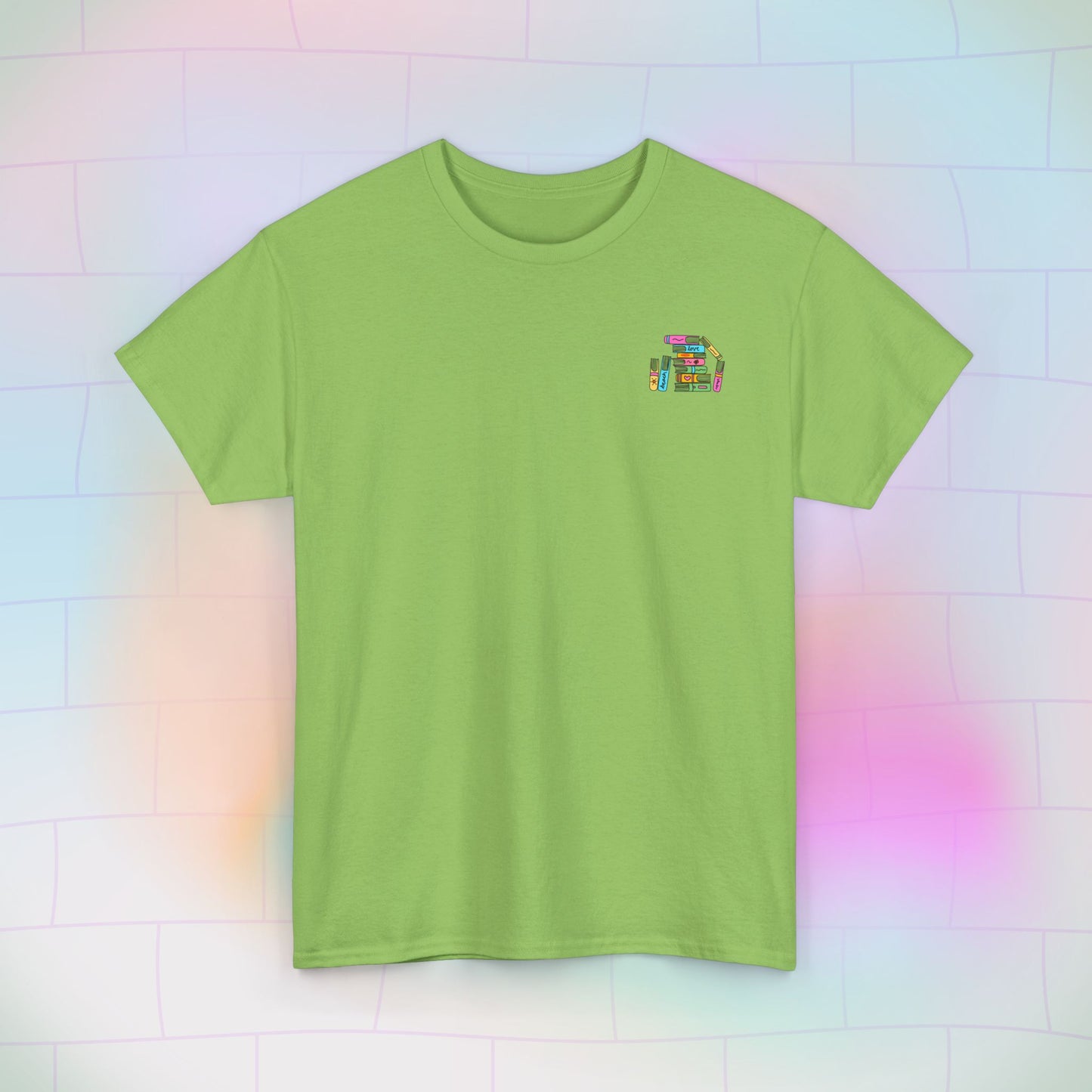 Booked at the Beach Heavy Cotton Tee