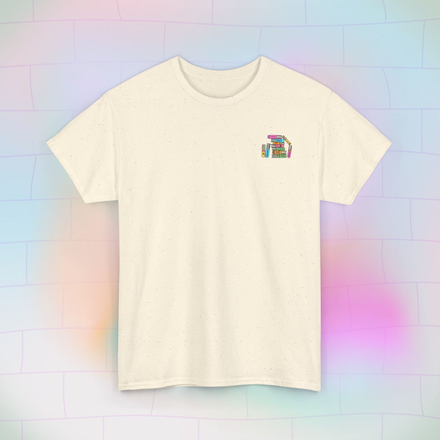 Booked at the Beach Heavy Cotton Tee