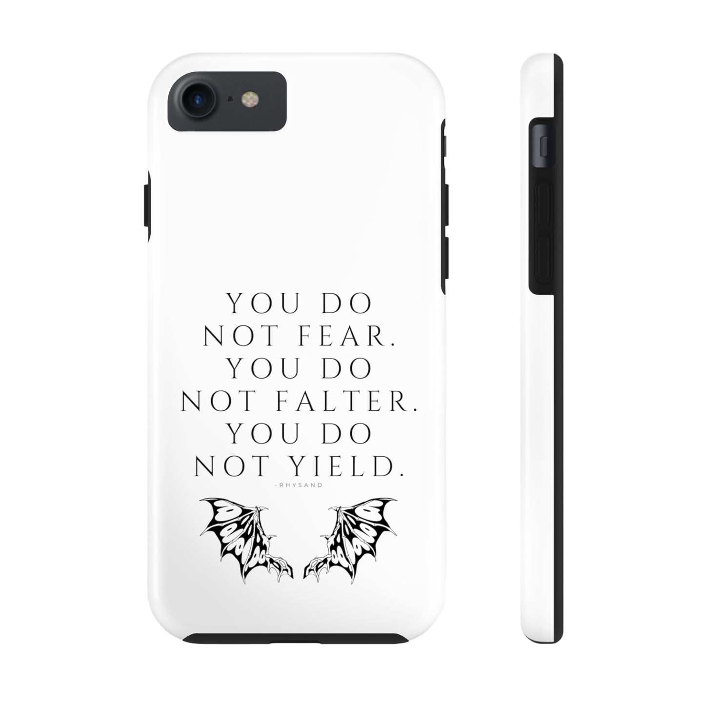 FEAR, FALTER, YIELD Tough Phone Cases