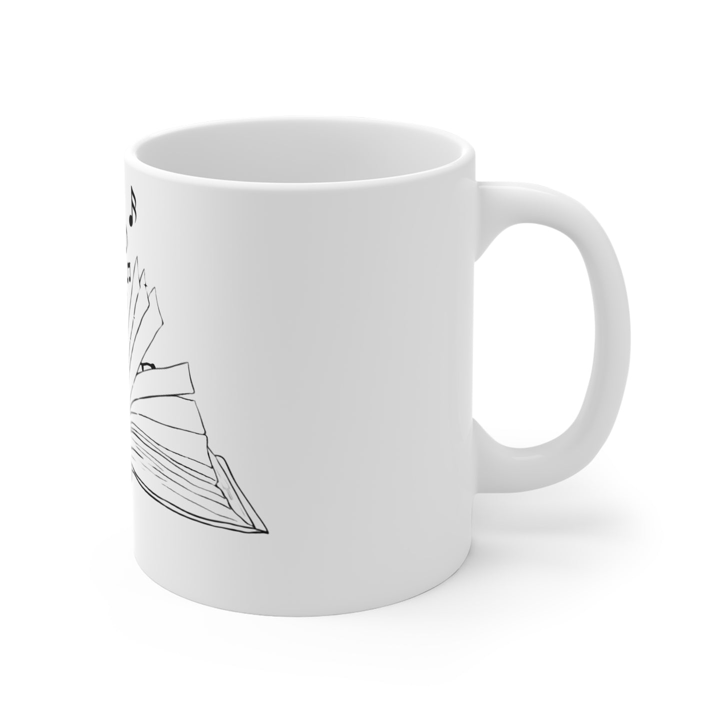 OPEN BOOK Mug 11oz