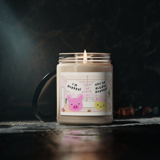 “IM HUNGRY” Scented Soy Candle, 9oz