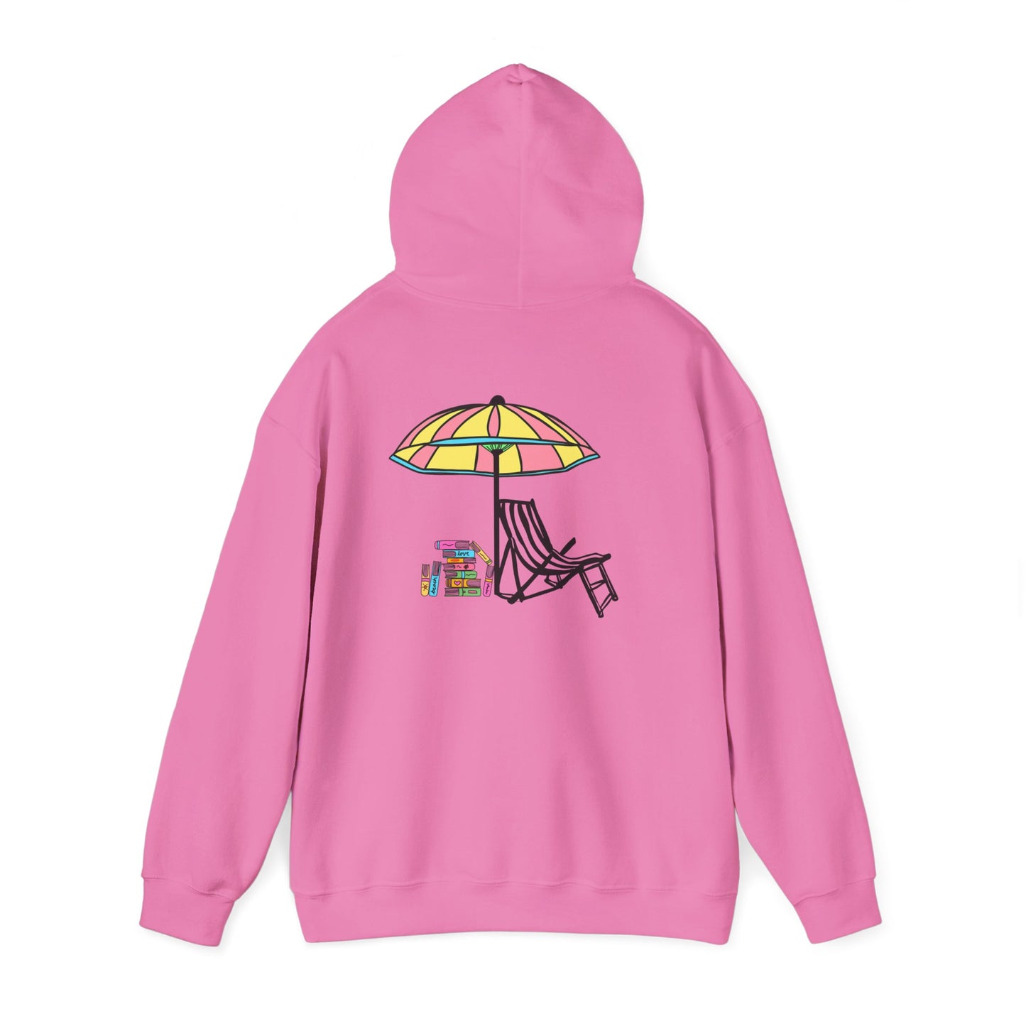 Booked at the Beach Heavy Blend Hooded Sweatshirt