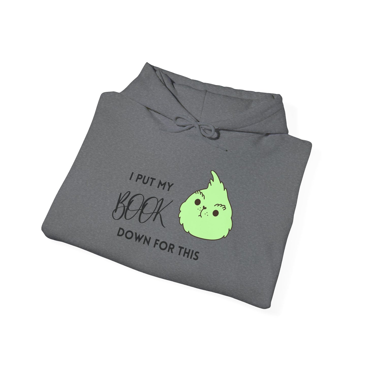 I PUT MY BOOK DOWN Hooded Sweatshirt