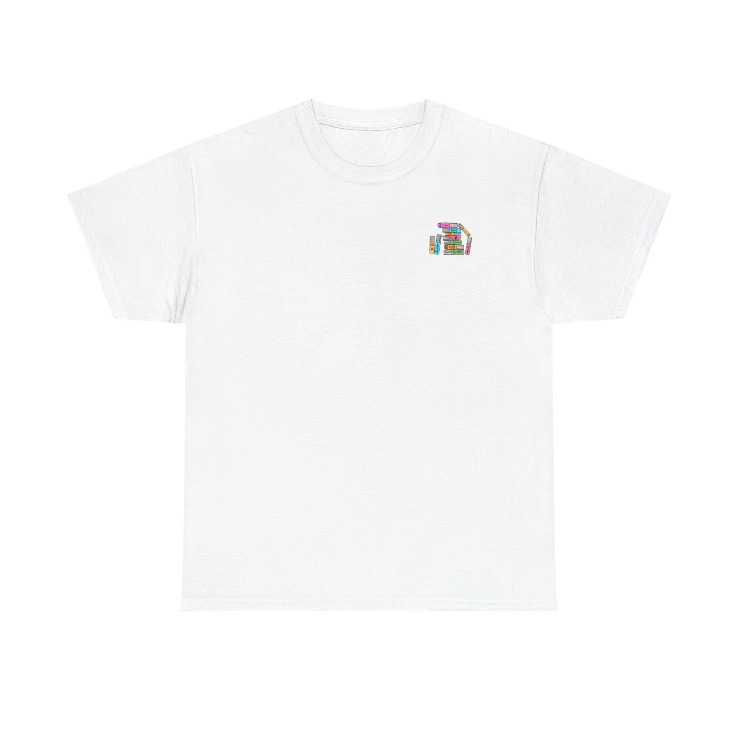 Booked at the Beach Heavy Cotton Tee