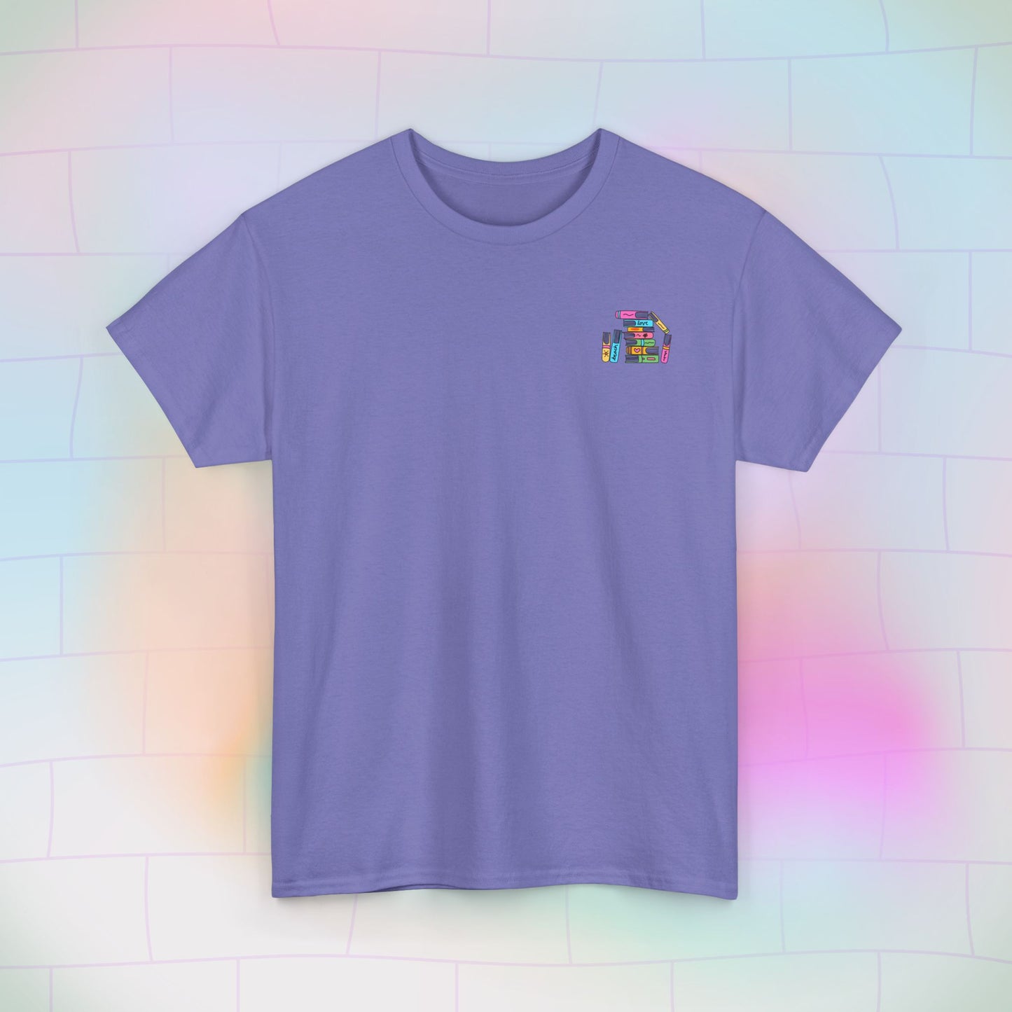 Booked at the Beach Heavy Cotton Tee