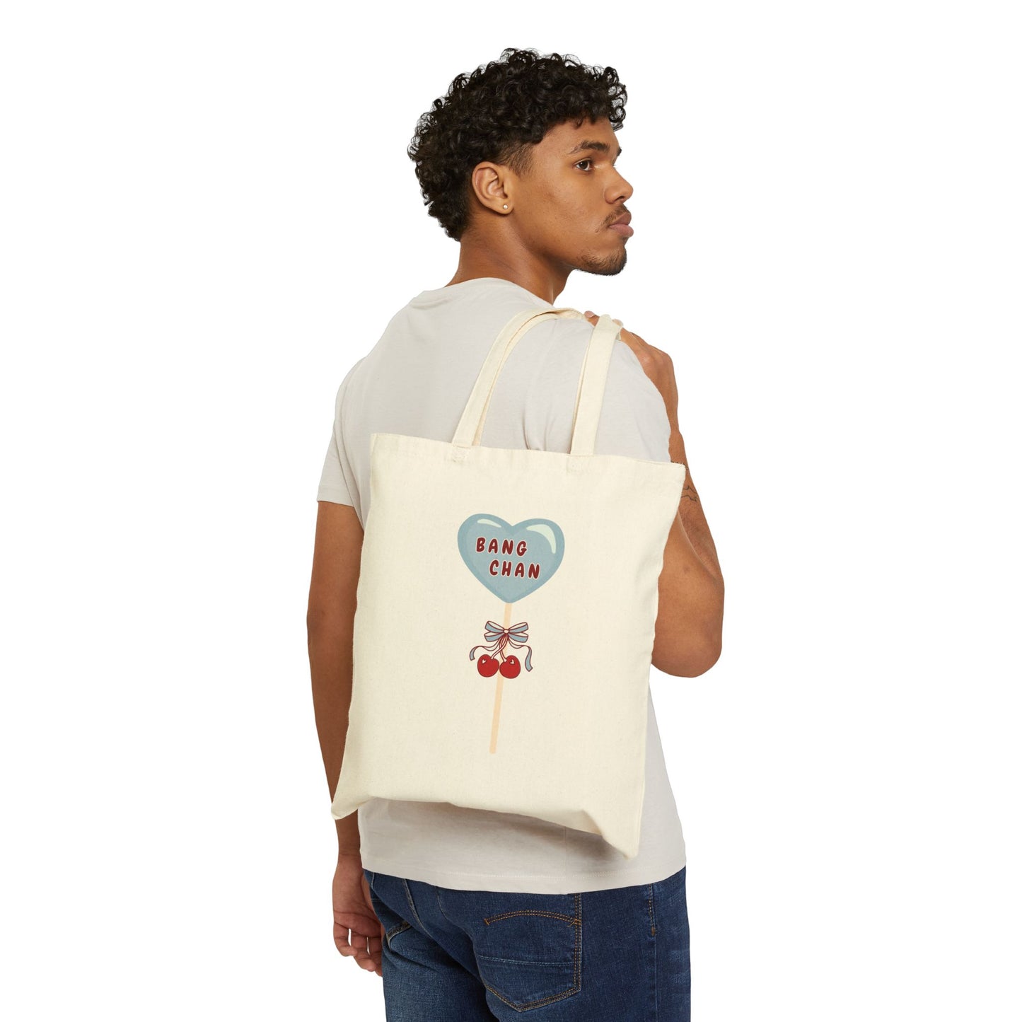 STAY SWEETZ CHAN Cotton Canvas Tote Bag