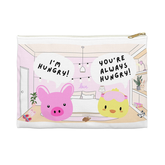 “IM HUNGRY” Accessory Pouch