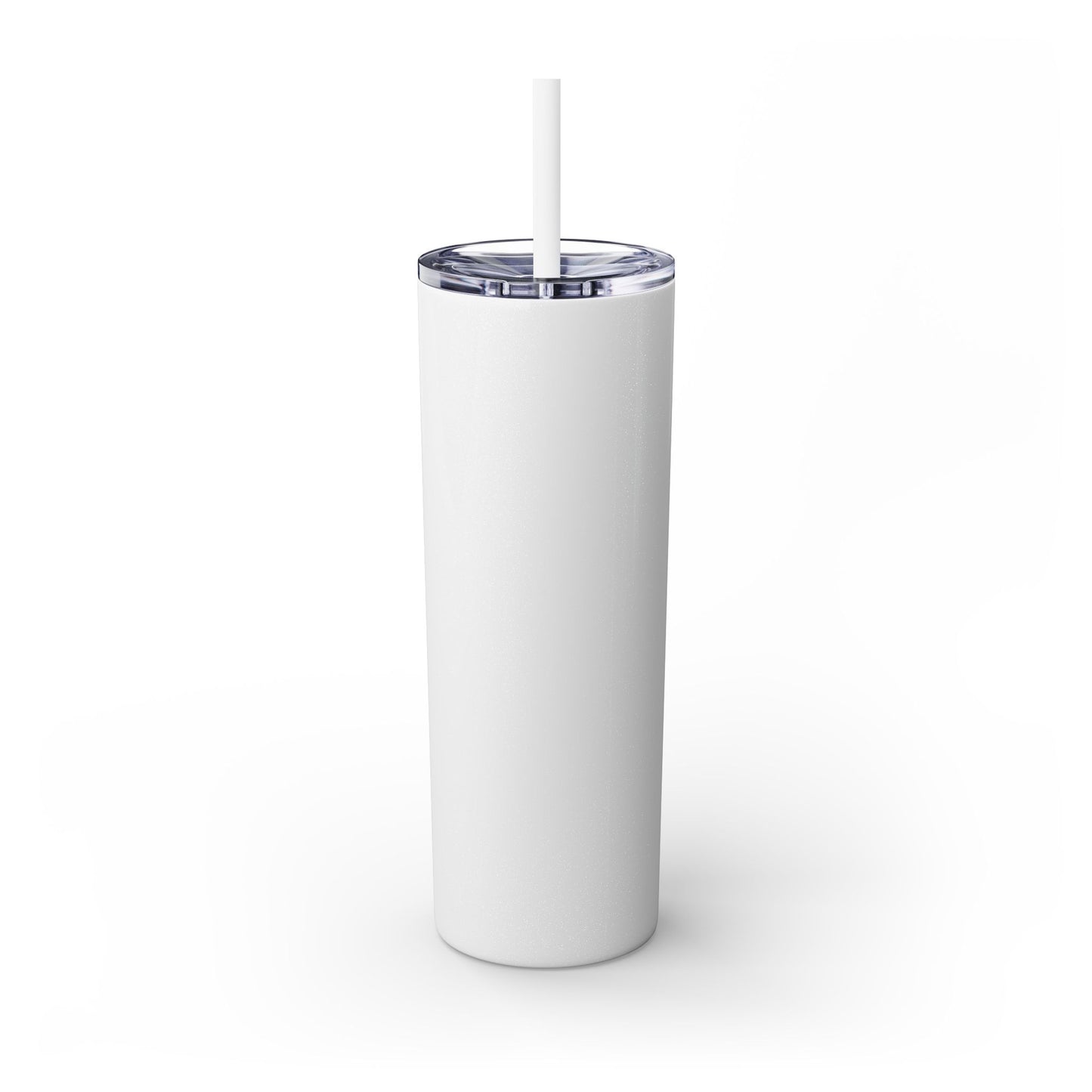 “SUSPECT…” Skinny Tumbler with Straw, 20oz