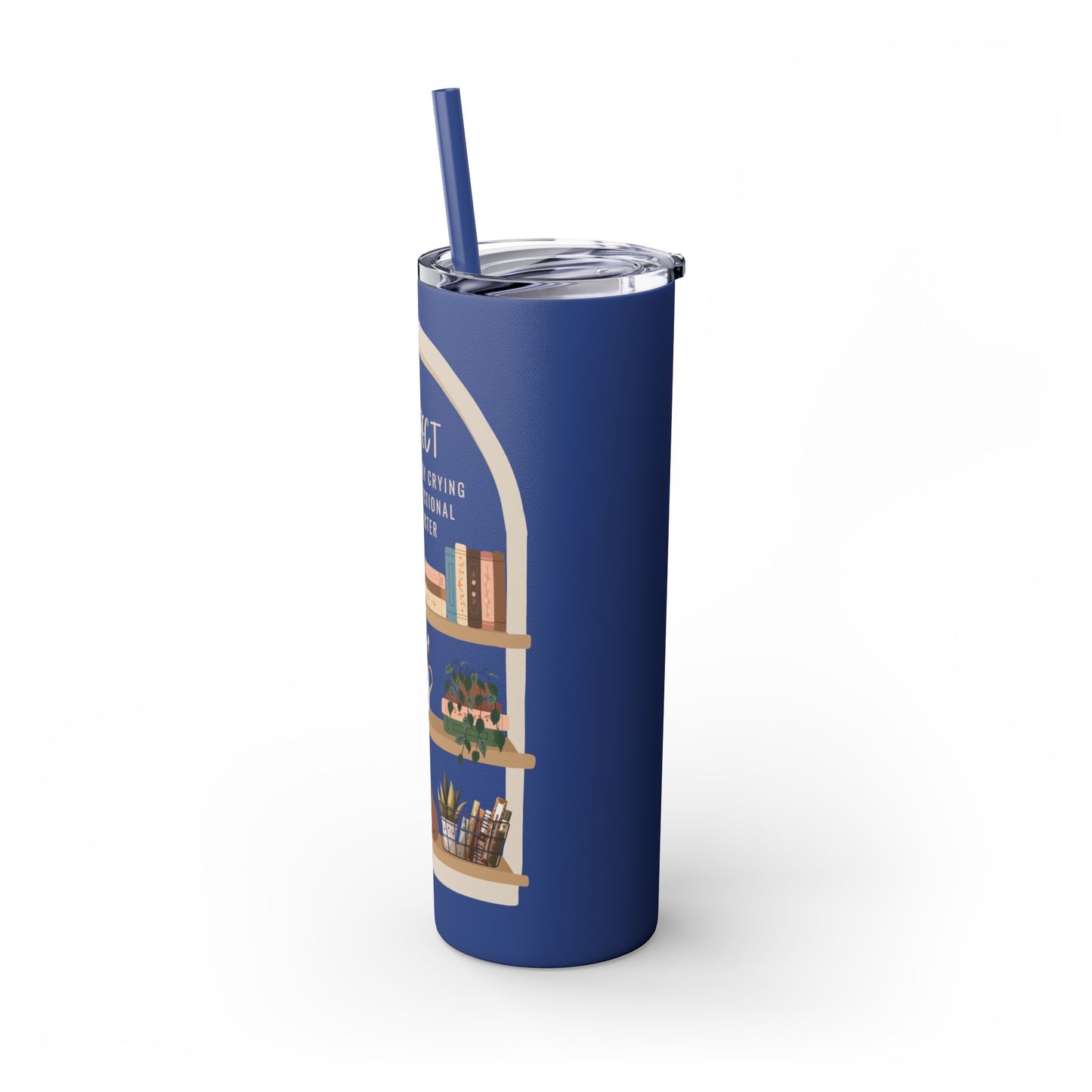 “SUSPECT…” Skinny Tumbler with Straw, 20oz