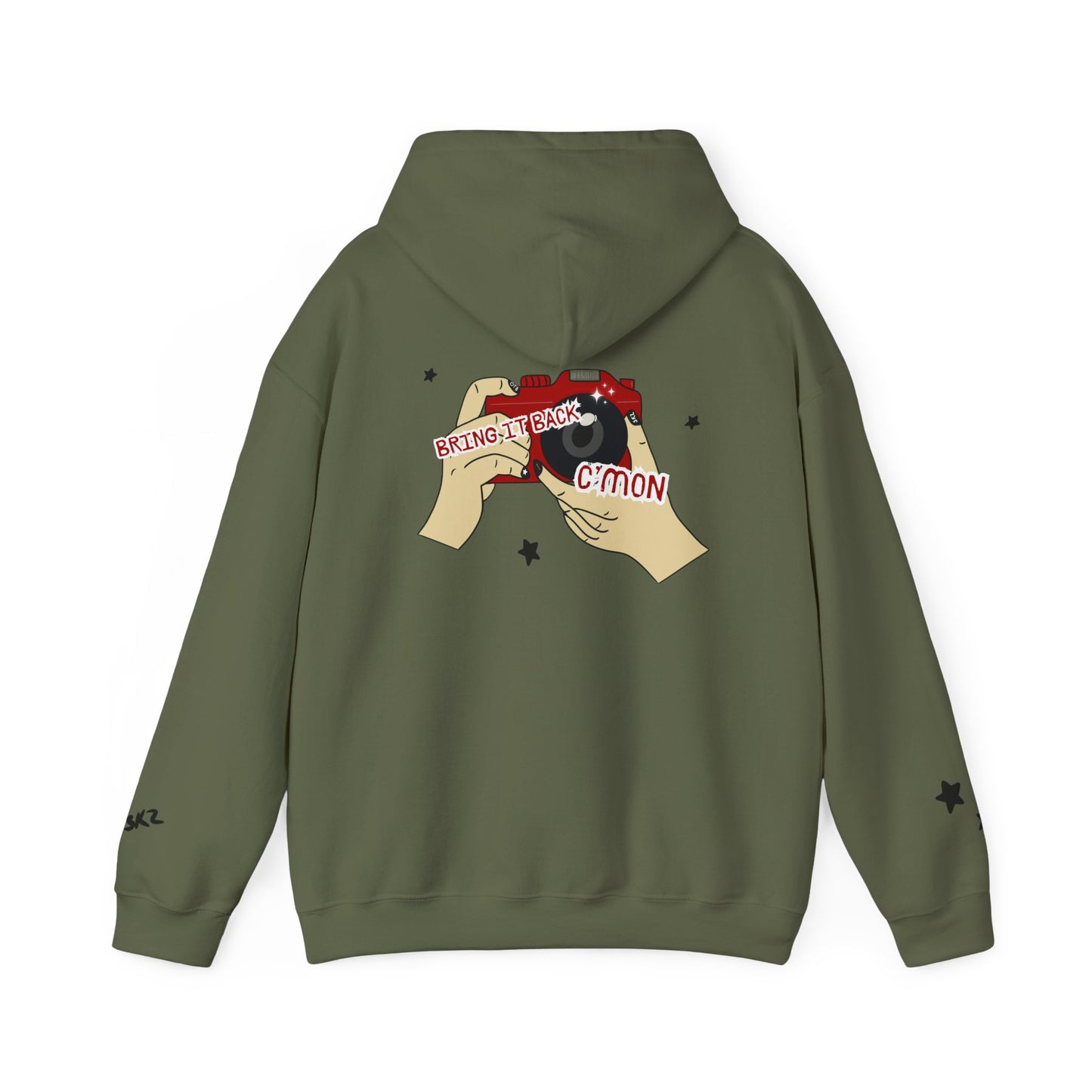 BOUNCING BACK Skz Inspired Hooded Sweatshirt