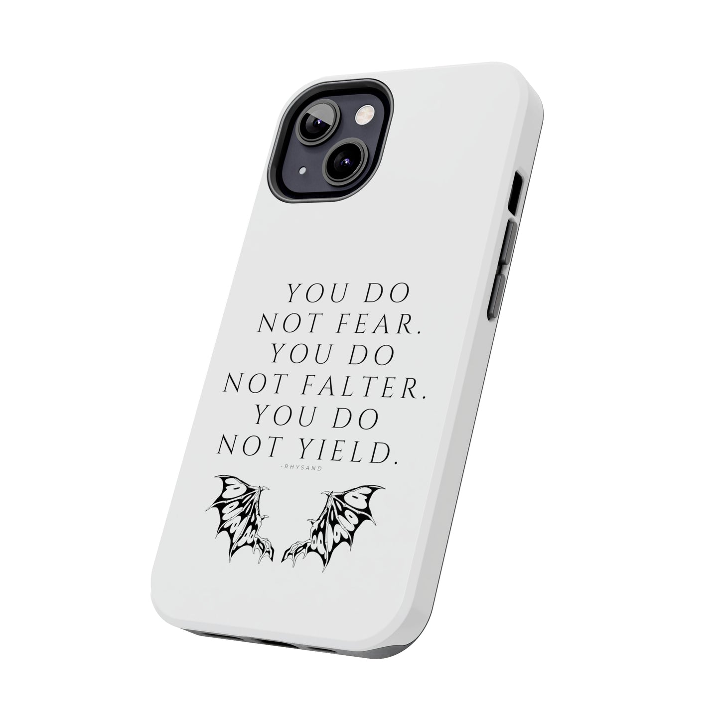 FEAR, FALTER, YIELD Tough Phone Cases