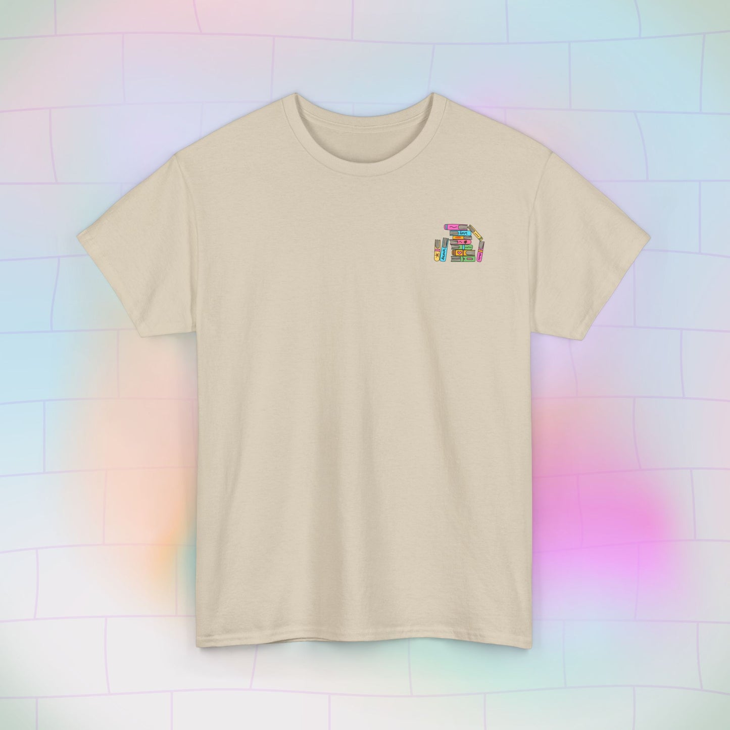 Booked at the Beach Heavy Cotton Tee