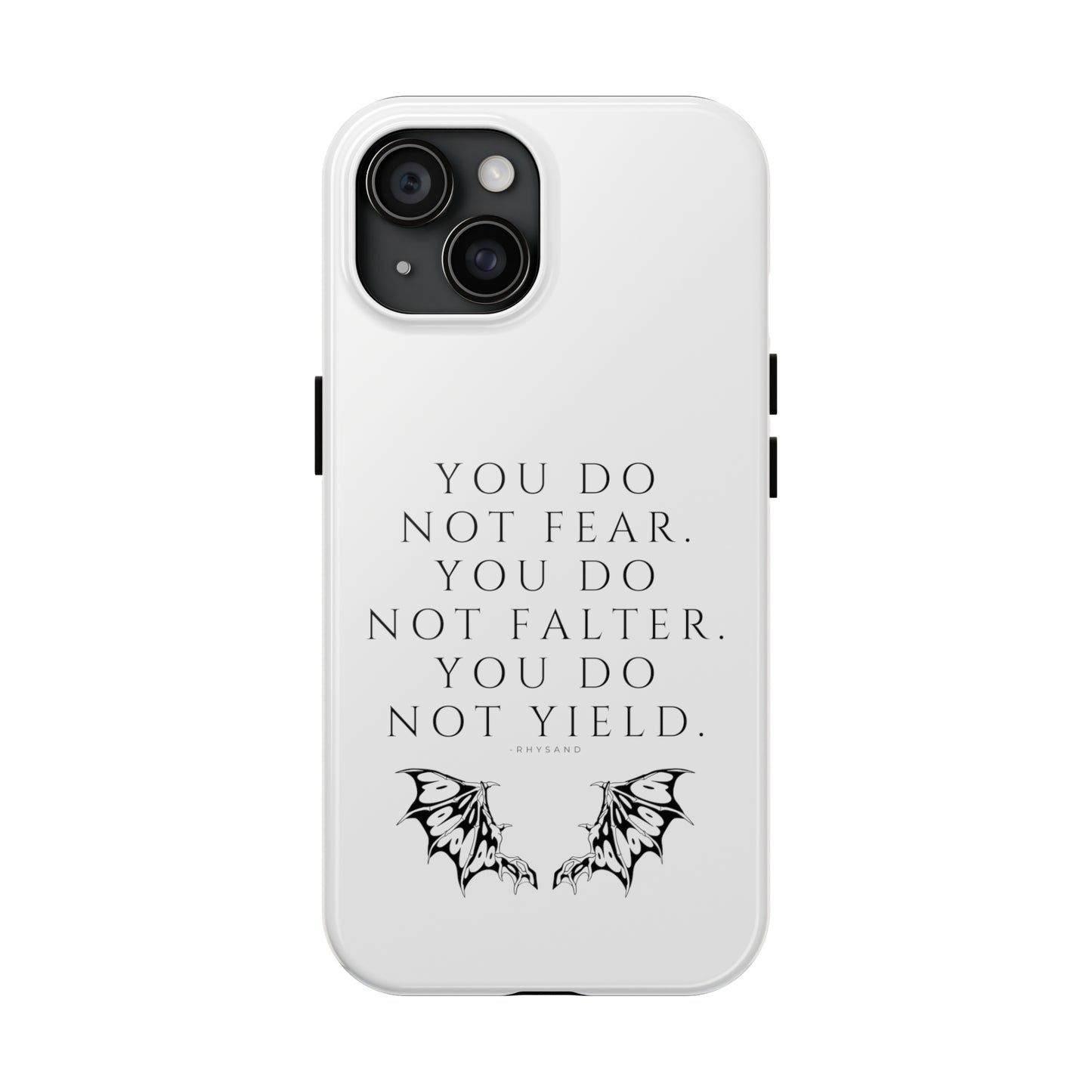 FEAR, FALTER, YIELD Tough Phone Cases