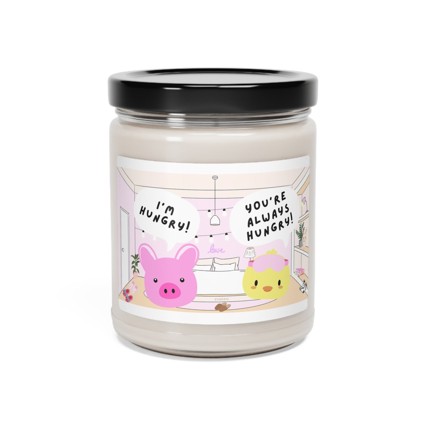 “IM HUNGRY” Scented Soy Candle, 9oz