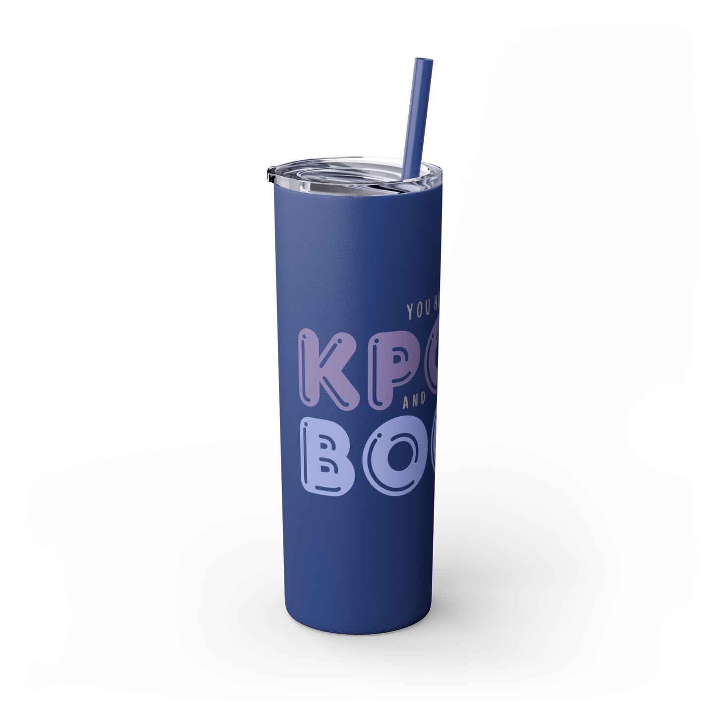 YOU HAD ME AT… Skinny Tumbler with Straw, 20oz