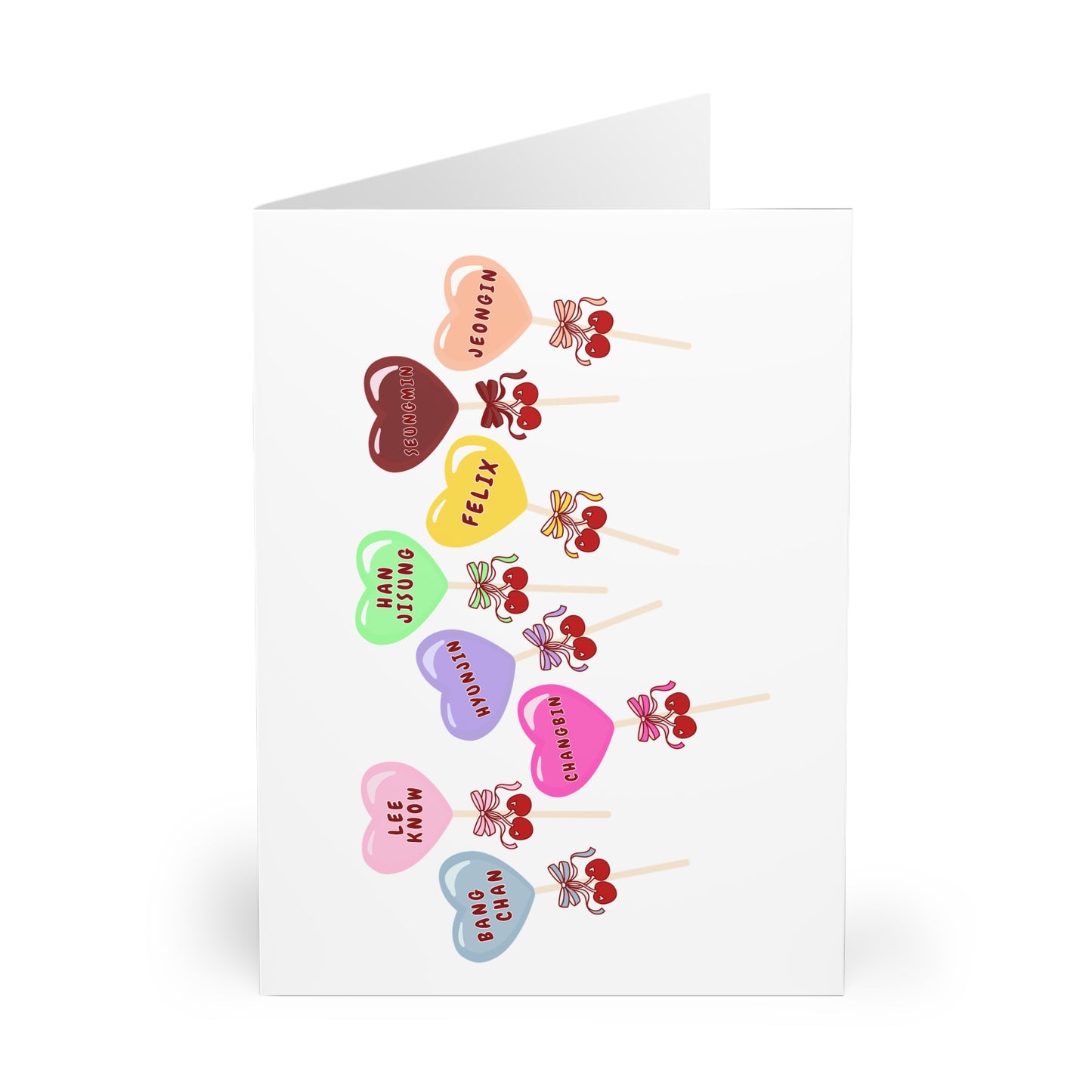 STAY SWEETZ Greeting Cards W/ Envelopes (5 Pack)