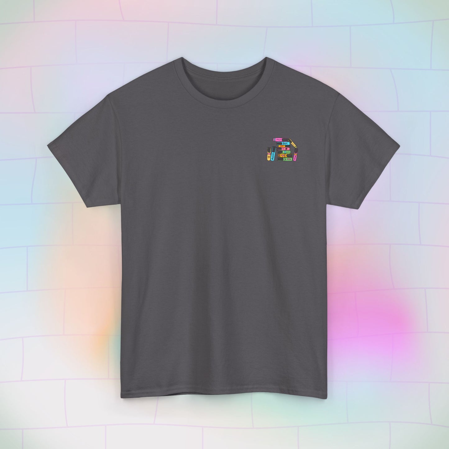 Booked at the Beach Heavy Cotton Tee