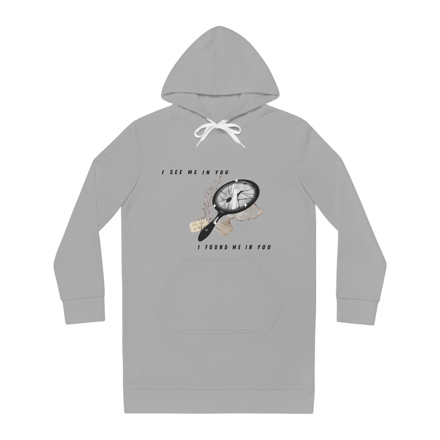 I AM YOU Hoodie Dress