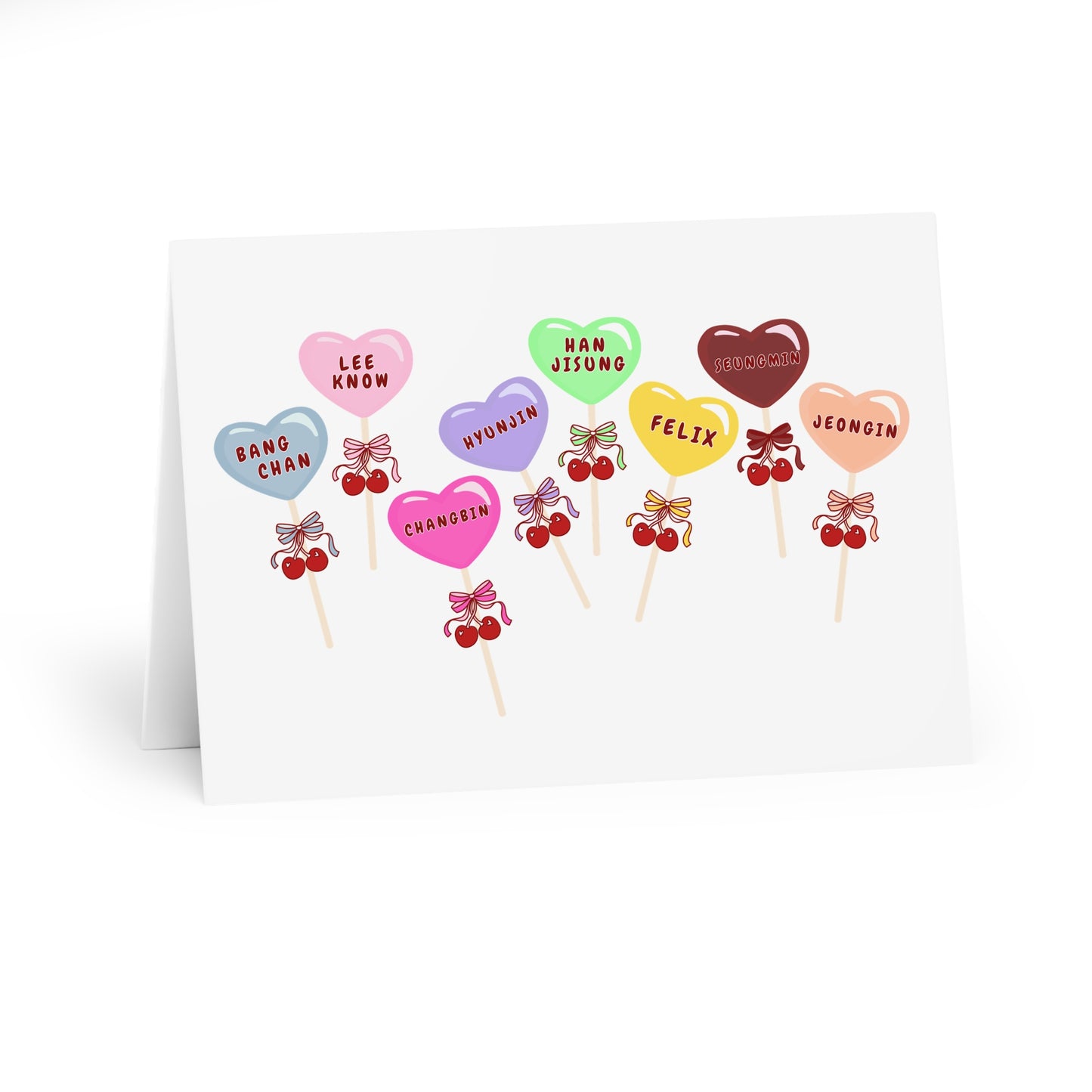 STAY SWEETZ Greeting Cards W/ Envelopes (5 Pack)