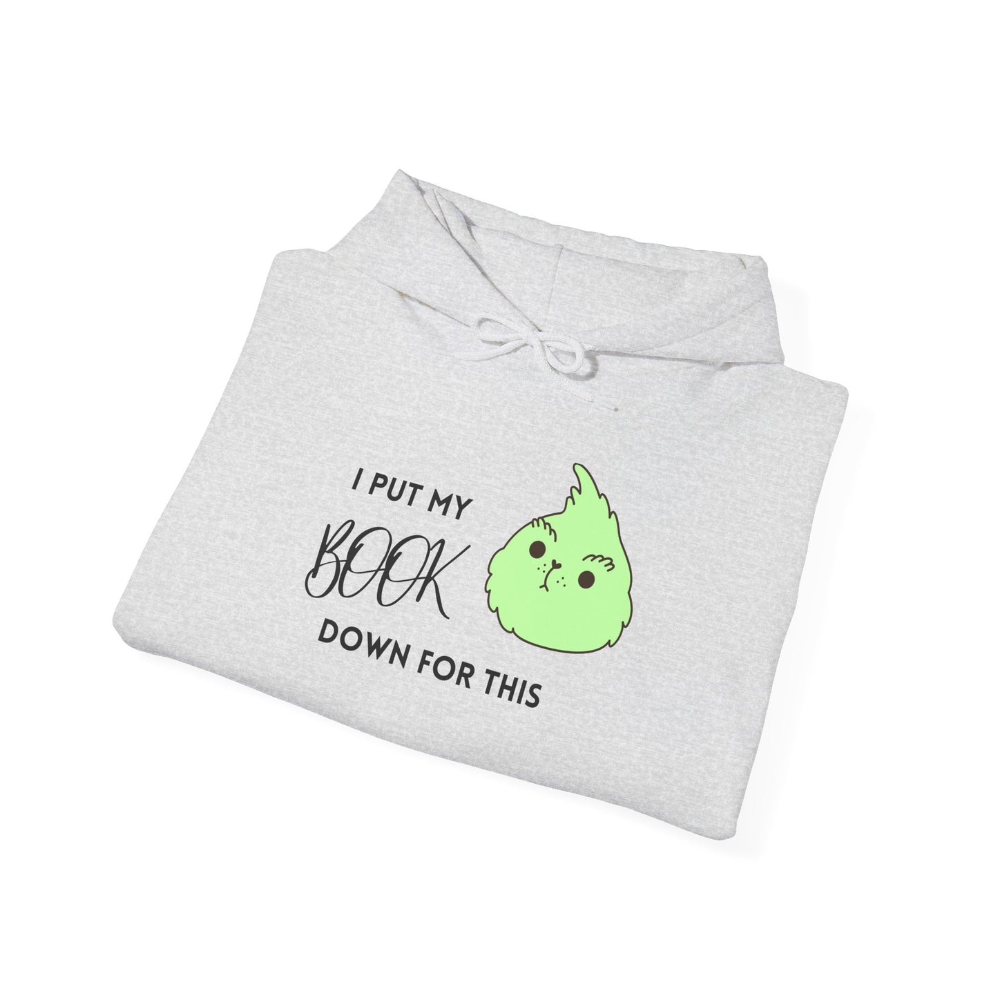 I PUT MY BOOK DOWN Hooded Sweatshirt