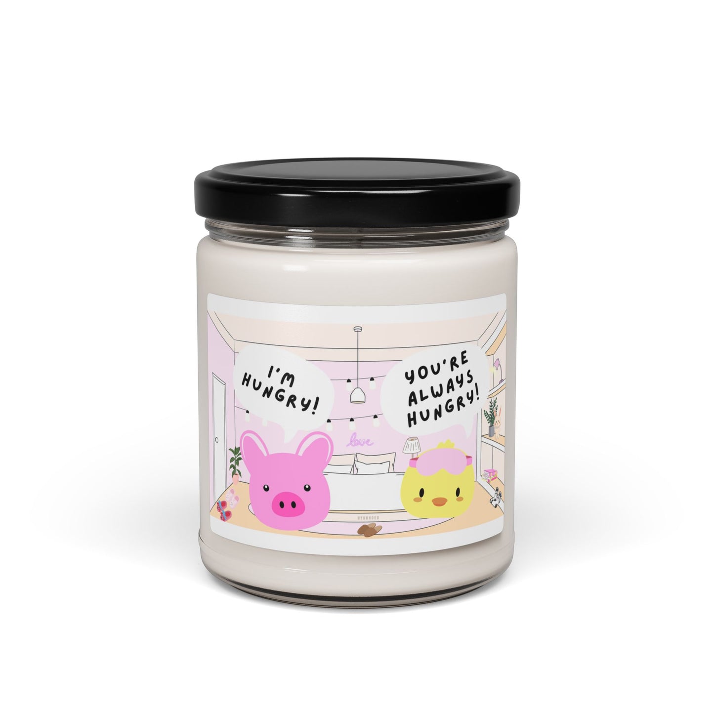 “IM HUNGRY” Scented Soy Candle, 9oz