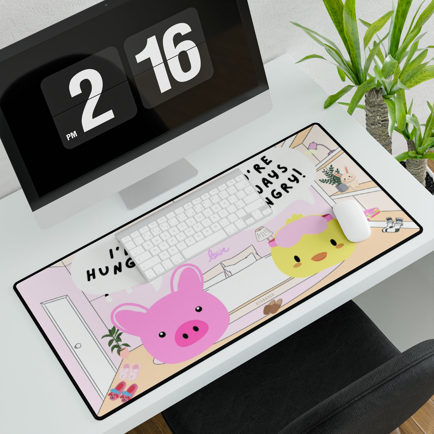 “IM HUNGRY” Desk Mats