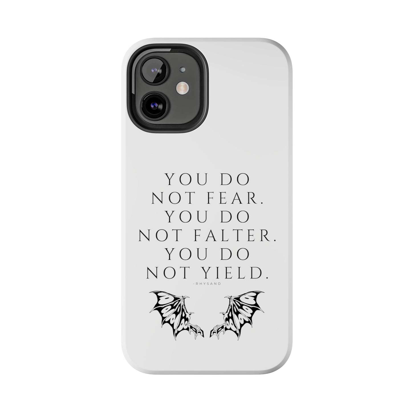 FEAR, FALTER, YIELD Tough Phone Cases