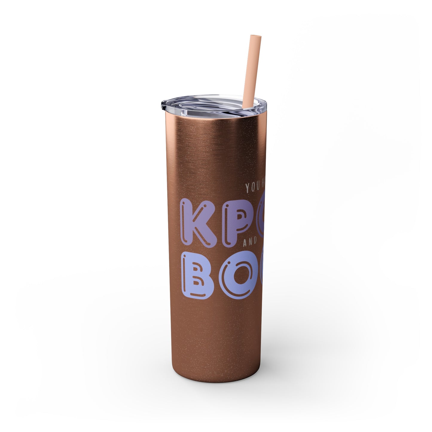 YOU HAD ME AT… Skinny Tumbler with Straw, 20oz