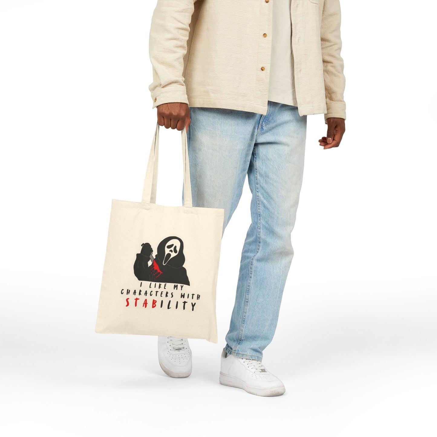 STABility Cotton Canvas Tote Bag
