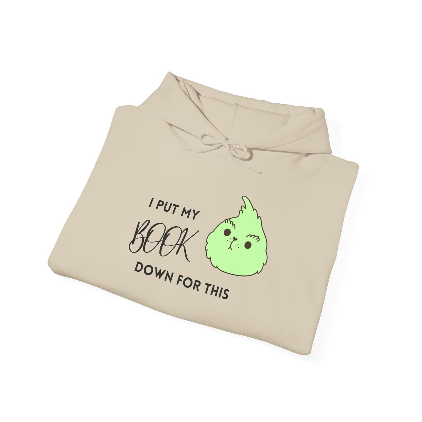 I PUT MY BOOK DOWN Hooded Sweatshirt