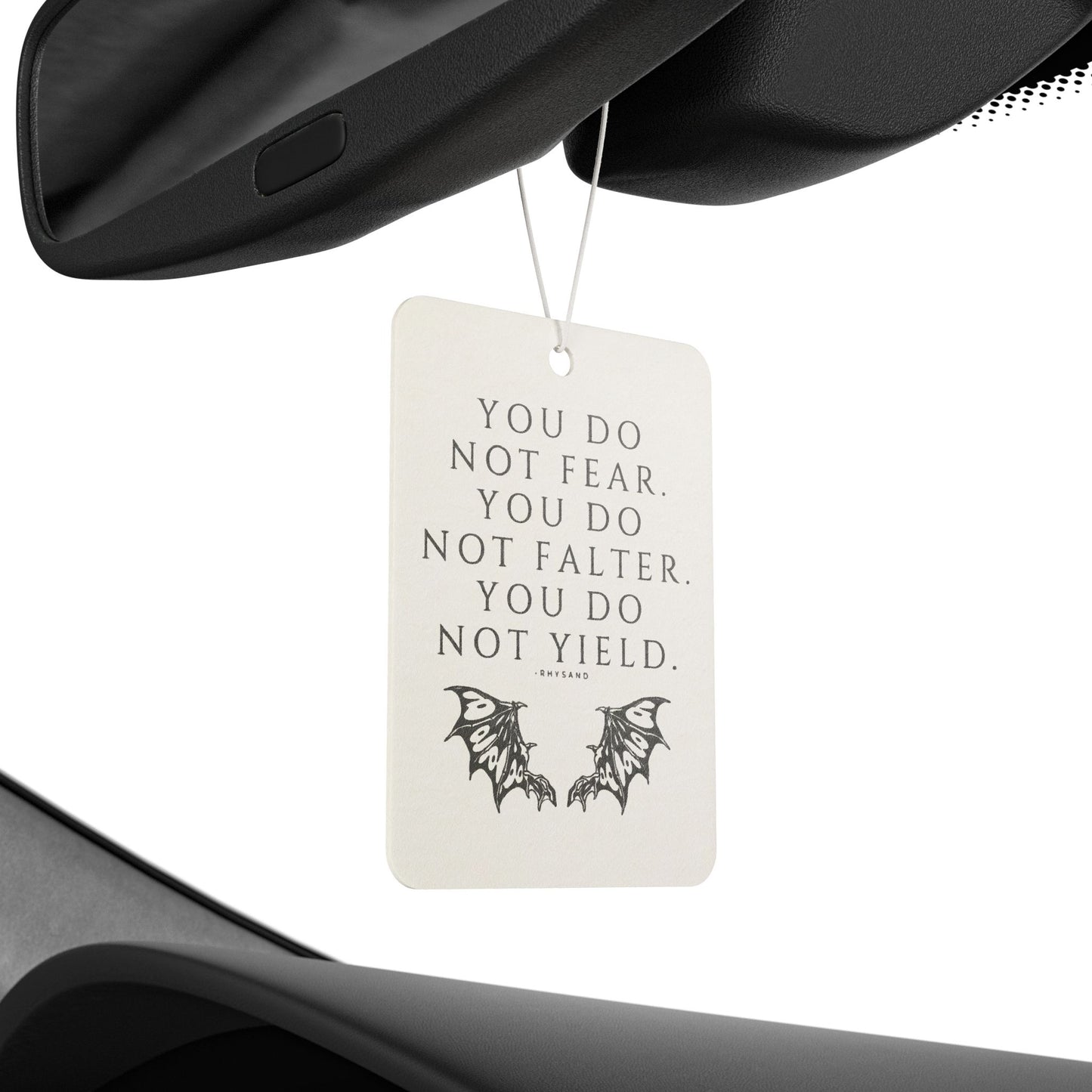 FEAR, FALTER, YIELD Car Air Freshener