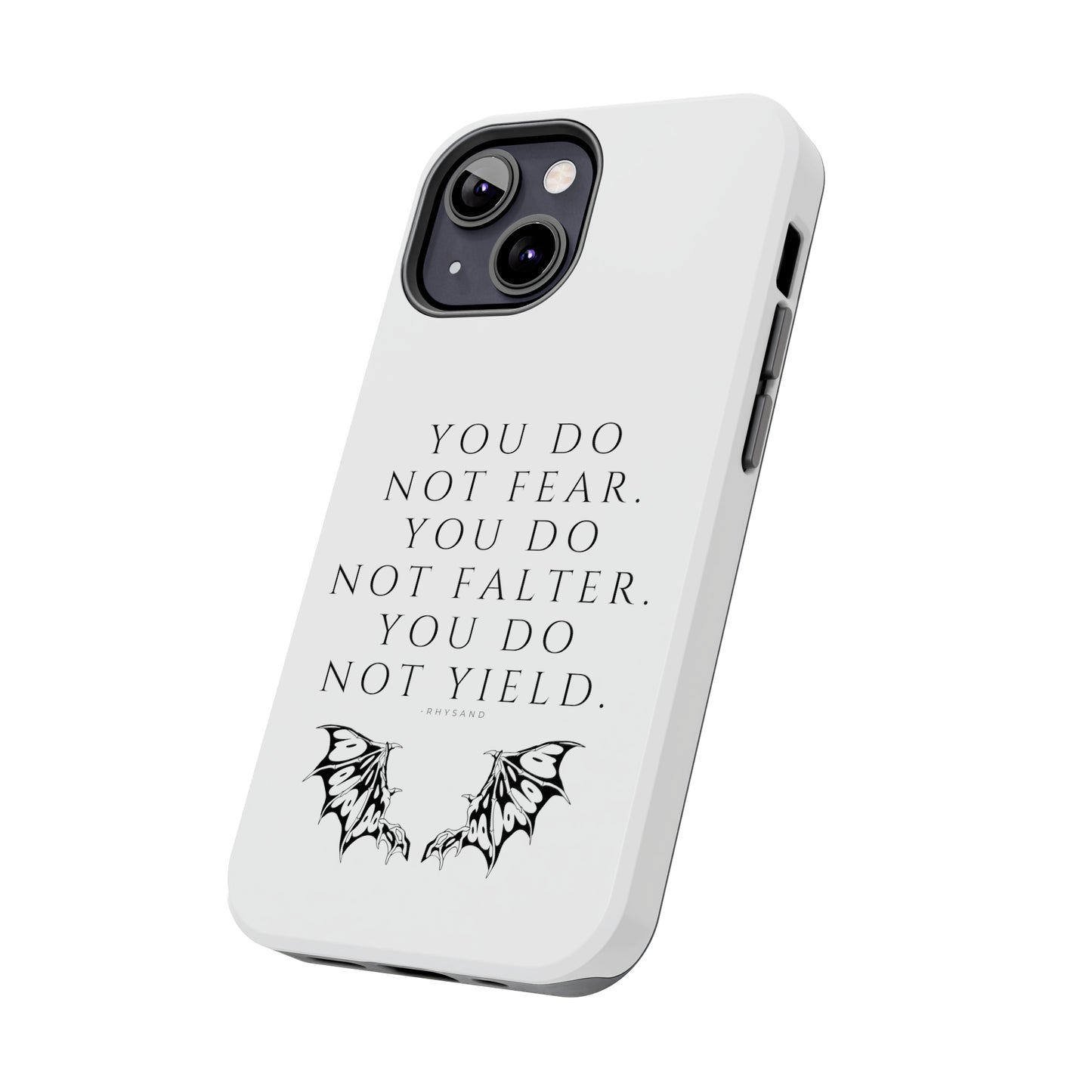 FEAR, FALTER, YIELD Tough Phone Cases