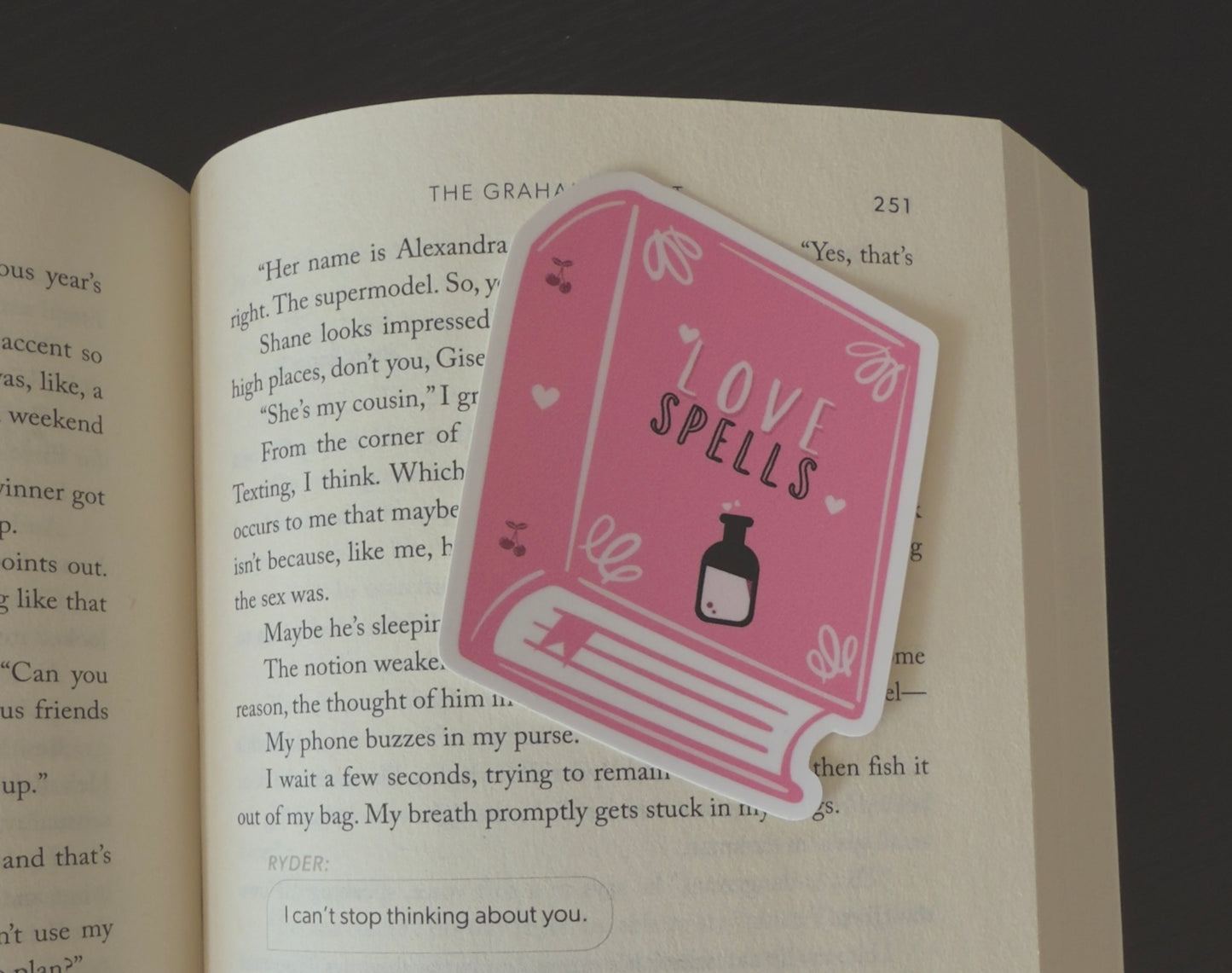LOVE SPELLS STICKER
