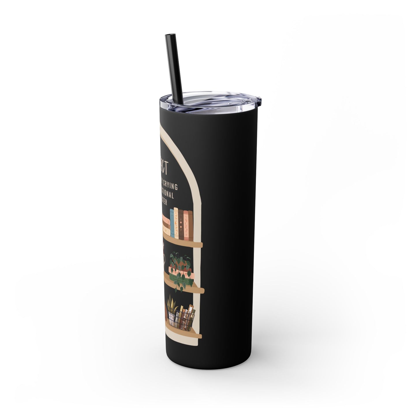 “SUSPECT…” Skinny Tumbler with Straw, 20oz