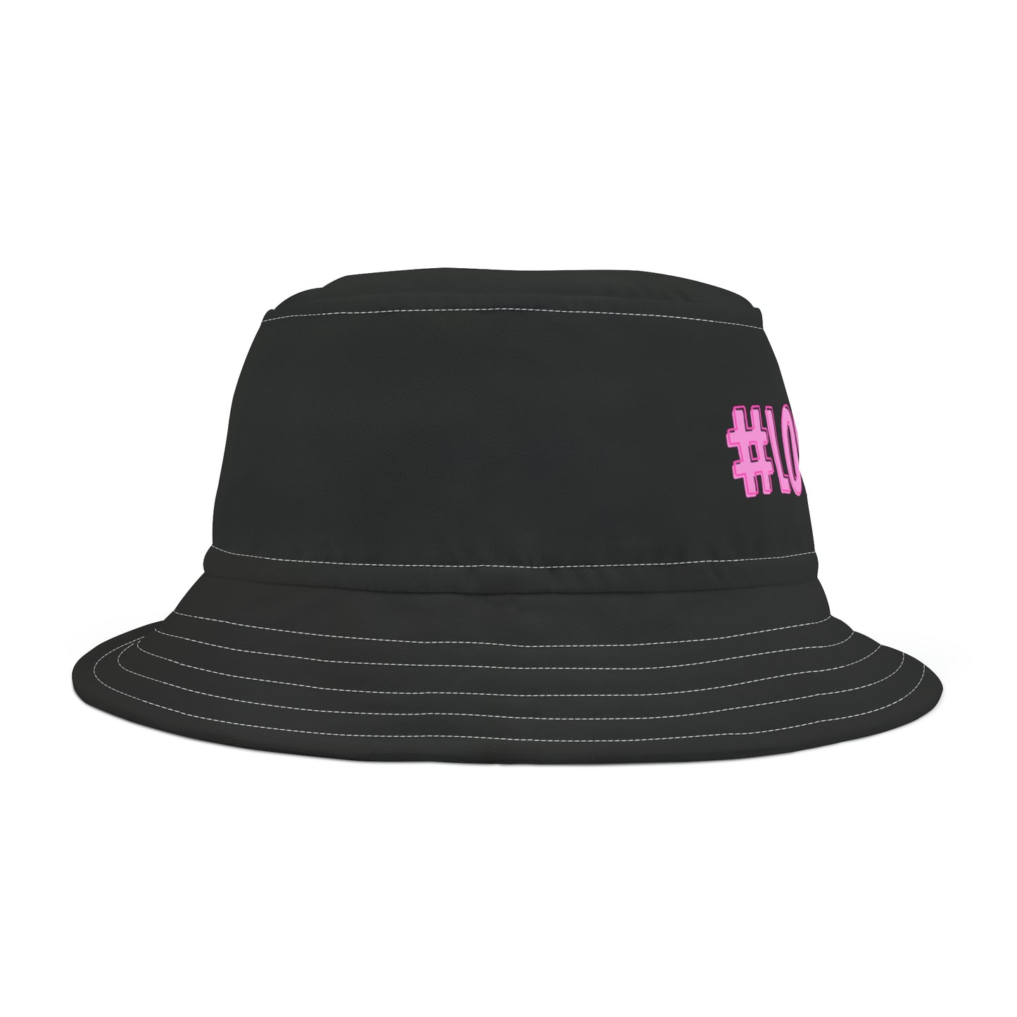 #LOVESTAY in Pink Bucket Hat