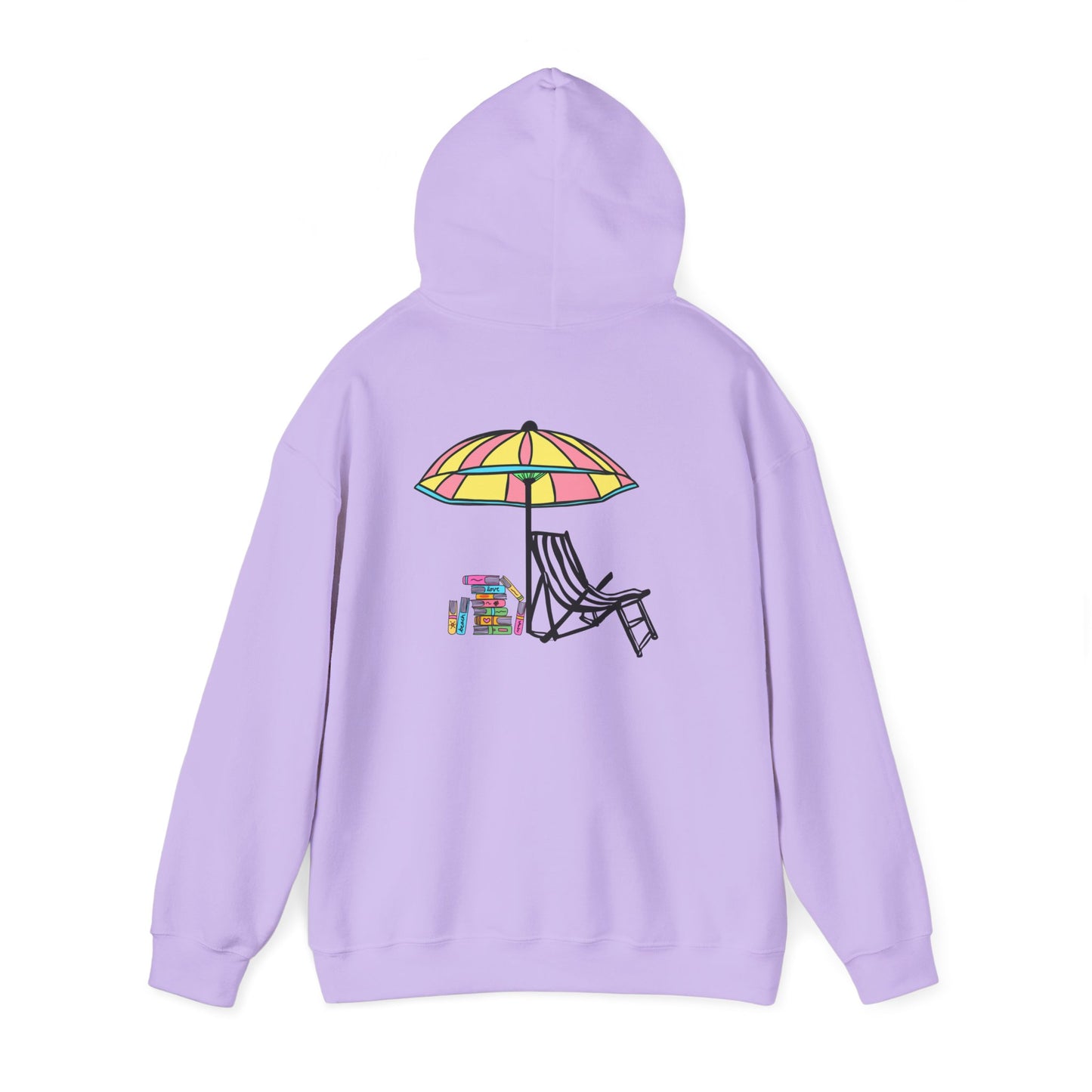 Booked at the Beach Heavy Blend Hooded Sweatshirt