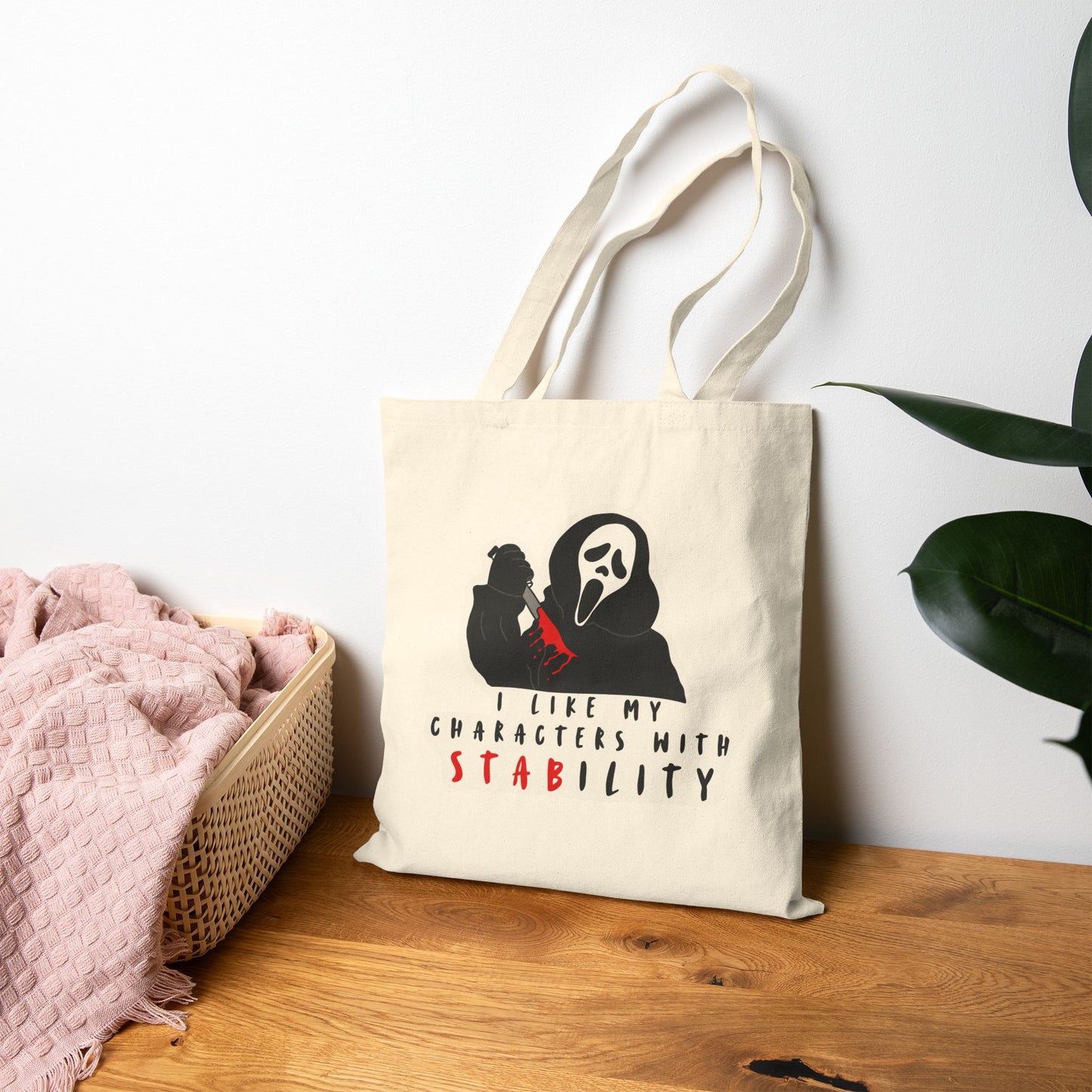 STABility Cotton Canvas Tote Bag