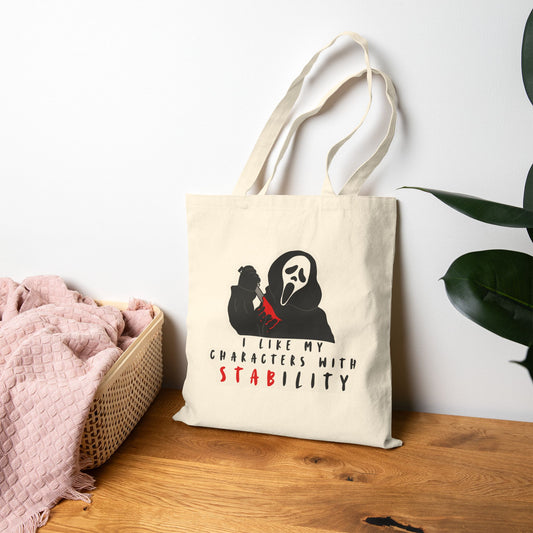 STABility Cotton Canvas Tote Bag