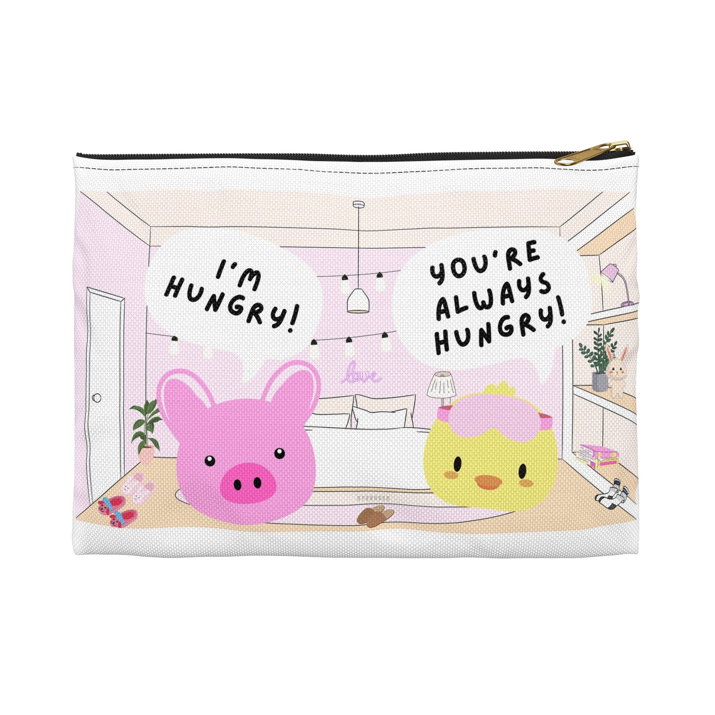 “IM HUNGRY” Accessory Pouch