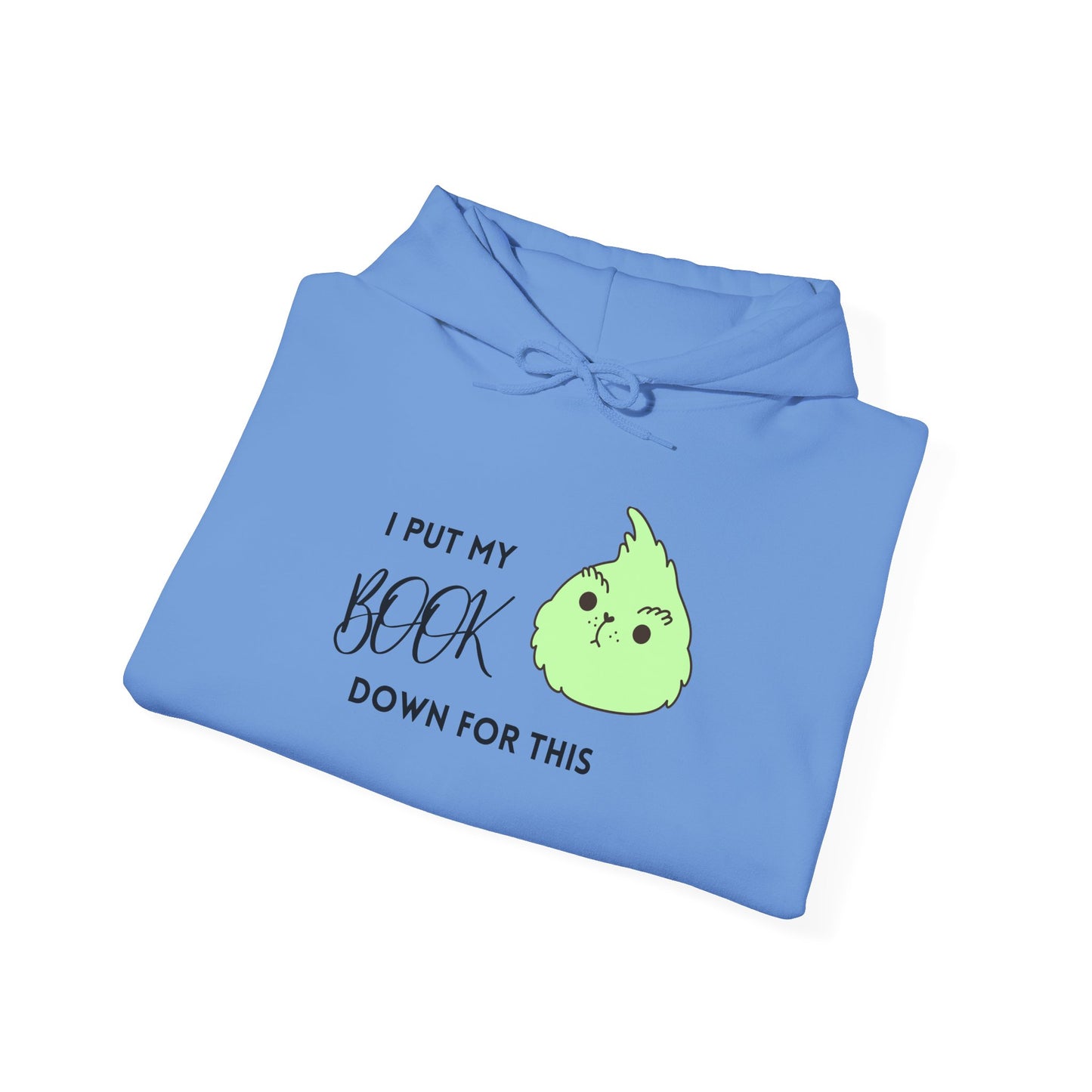 I PUT MY BOOK DOWN Hooded Sweatshirt